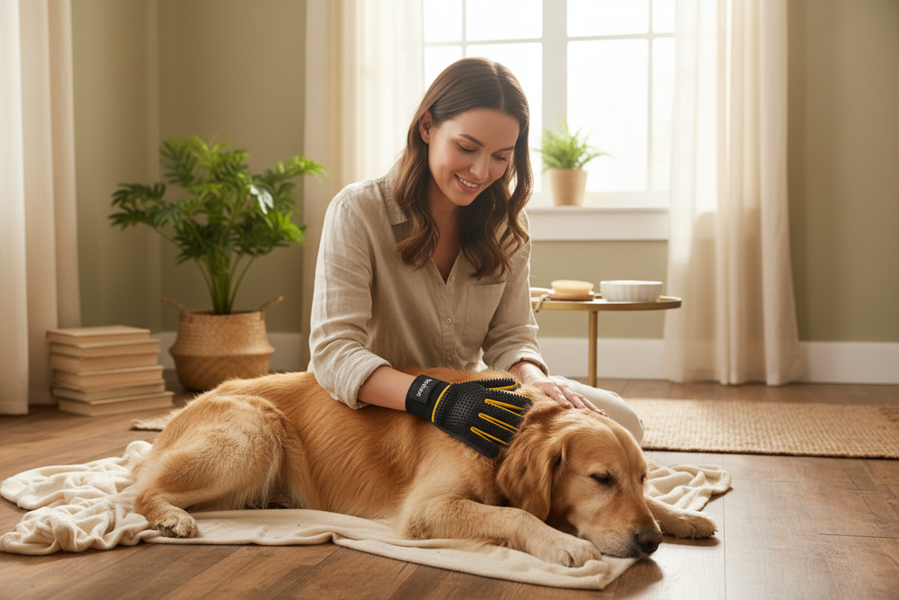 How Often Should You Use Grooming Gloves on Your Pet?